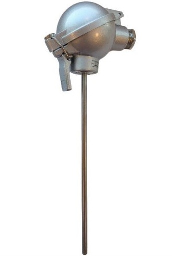 [171603400CE11R100B] Temperatūras sensors PT100, <600C, 6x400mm, MI, NAA IP67