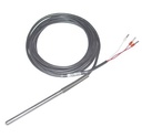 Temperature sensor PT100, -50/200C, 6x100mm, 3 m cab.