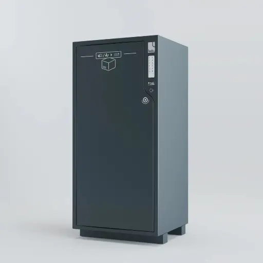 [X0140545] Parcelbox suitable for bigger parcels, app or code open/close, BLE