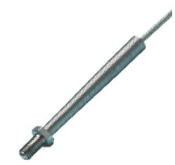 [401-434] Thermocouple K, M6x12mm, -30/480C, 2 m cabs.