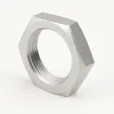 LOCKNUT-M18x1-BRASS-(20 PCS) galvanized, Wrench size 24