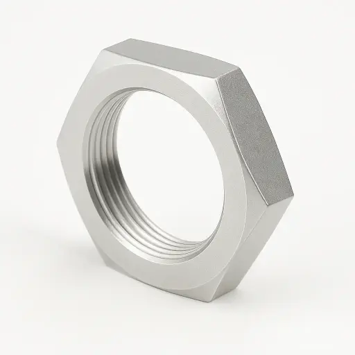 [100040364] LOCKNUT-M18x1-BRASS-(20 gab.) cinkots, atslēgas izmērs 24