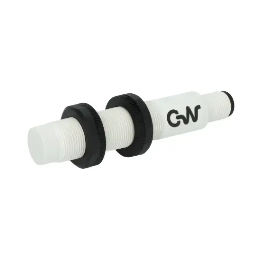 [C18P/BP-2E] Capacitative sensor C18P/BP-2E, 12 mm, PNP, NO+NC, M18, M12 connector