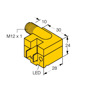 [46752] Magnētinduktīvais sensors priekš Pneimatikas cilindriem BIM-AKT-AP6X-H1141