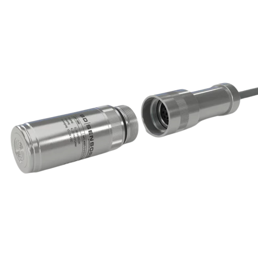 [441-1001-1-1-1-1-2-1-010-617] Level sensor LMP 308i, submersible, with detachable probe from cable section, 0-10mH2O, 4-20mA, Viton FKM seal, 0.1% accuracy, 10m PUR cable, 316L material, with PT100 temperature sensor