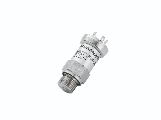 [130-4003-3-3-100-400-1-000] Spiediena sensors DMP333 0-400Bar, 0-10V, G1/4" male EN837, 0.35% acc. FSO, Viton FKM seals, Connector ISO 4400 (IP 65)