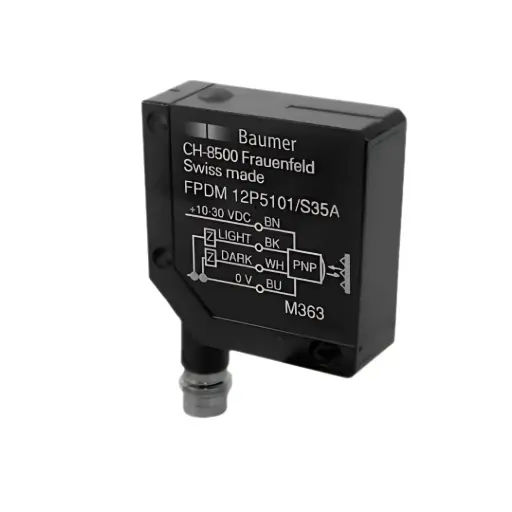 [10243264] Photo sensor, from reflector FPDM 12P5102/S35A, PNP, NO, 5.5 m