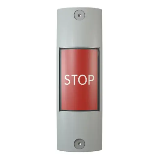 [8719481] Pushbutton HST0-1.06.B1, STOP, wall