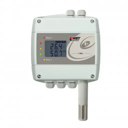 [H3530] Thermometer hygrometer H3530 with Ethernet interface and relays, humidistat
