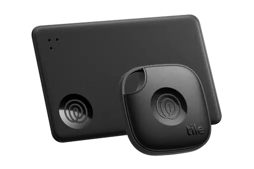 [Life3602pack] Tile by Life360 Essentials Bluetooth Tracker, Item Finder for Keys, Wallets. iOS & Android Compatible. 2pack