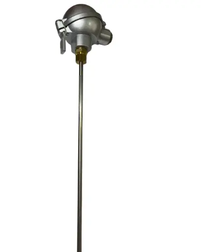 [PT8x740] Temperature sensor PT100, 8x740mm, 4-wire, max 500°C