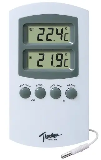 [2906TM] Indoor, outdoor thermometer, 3m probe