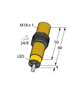 [1634932] Inductive sensor BI4U-S18-AP6X/S1132