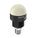 LED indikators K30LGXXPQ, zaļš, PNP, 10-30VDC, M22x1.5, M12 4 pin, IP69K