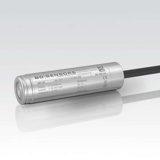 [451-1501-1-1-1-1-3-2-020-000] Līmeņa sensors LMP307, 0-15mH2O, 4-20mA, 20m PUR kabelis